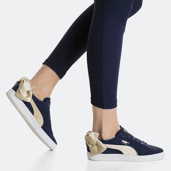 PUMA Suede Bow Sneakers - Picture 6 of 8